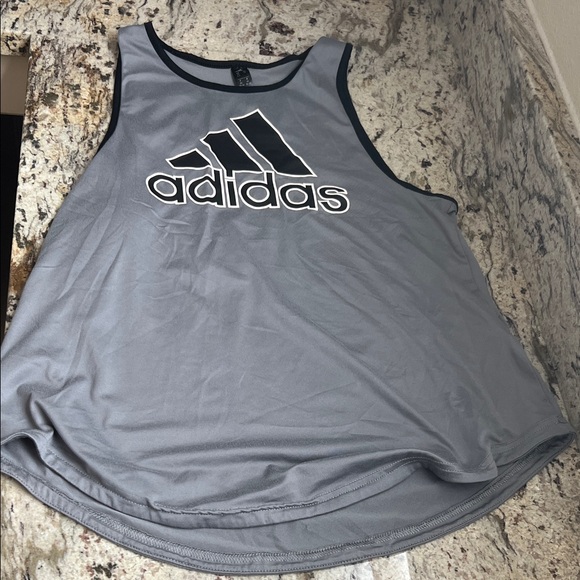 Adidas Grey Tank Top - Picture 1 of 3